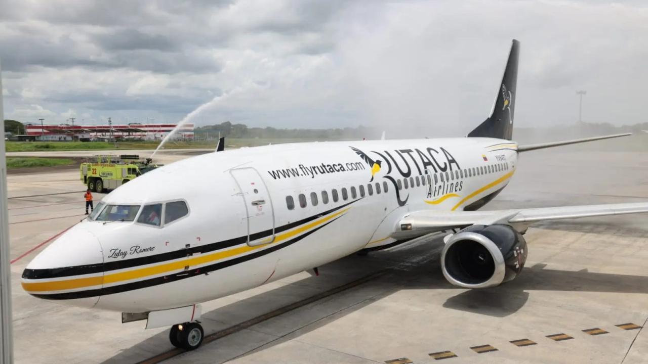 Avión de Rutaca Airlines.