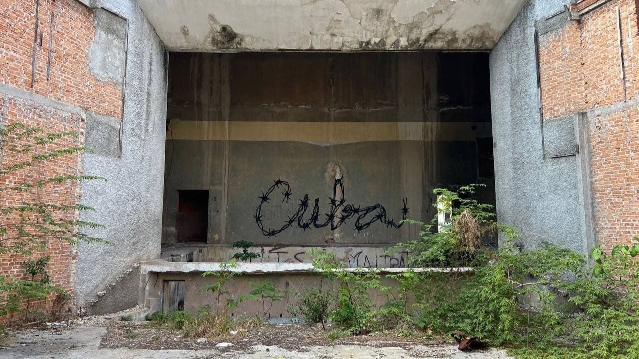 Pintada de Cuba en Ciudad Libertad, La Habana.