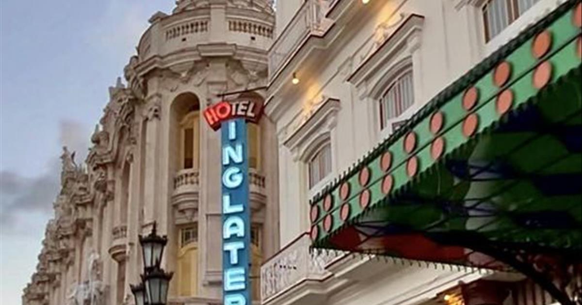 El Hotel Inglaterra, en La Habana, administrado por Blue Diamond.