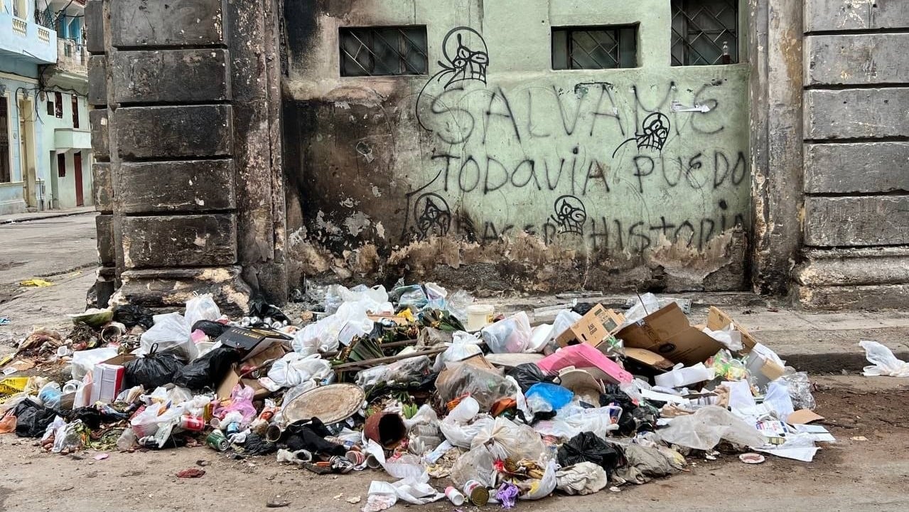 Una calle en La Habana.