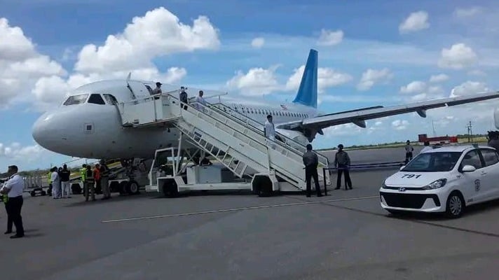 Vuelo de deportación de cubanos desde EEUU.
