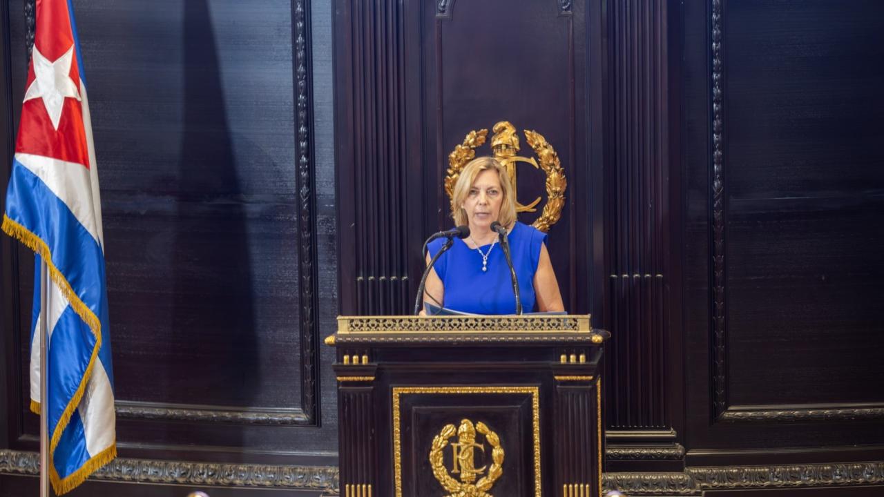 La viceministra de Asuntos Exteriores cubana, Josefina Vidal.