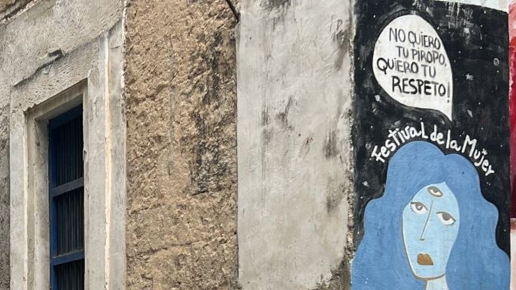 Un grafiti en La Habana.