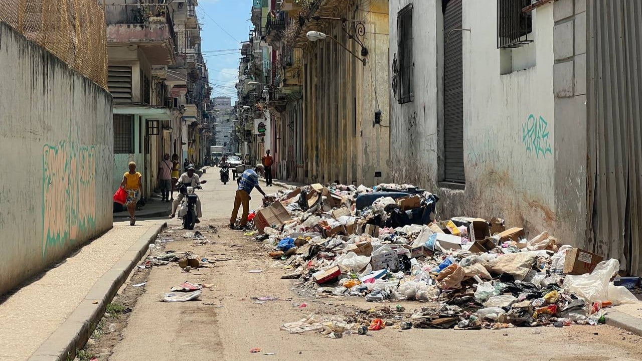 Una calle de La Habana.