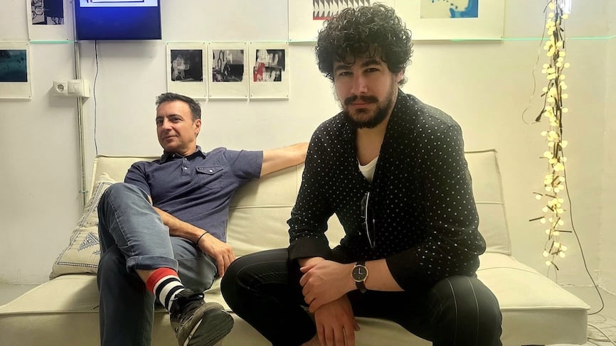 Marco Canteli (izq.) y J. Pablo Lima.