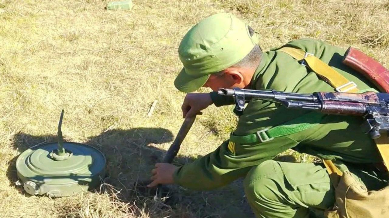 Un militar cubano.