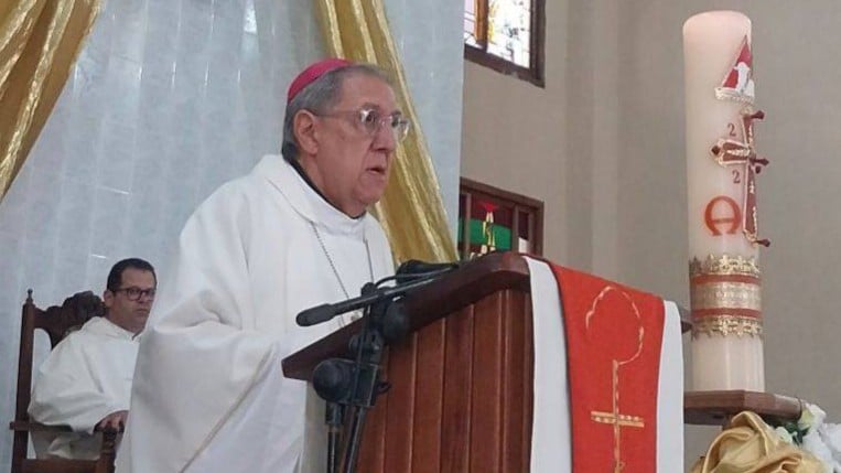 El presidente de la Conferencia de Obispos Católicos de Cuba, Arturo González Amador.