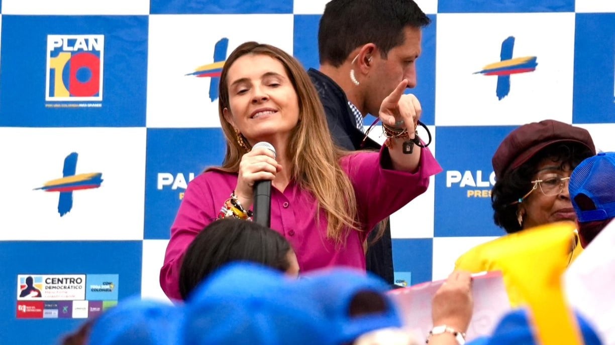 Paloma Valencia, candidata a la presidencia de Colombia.