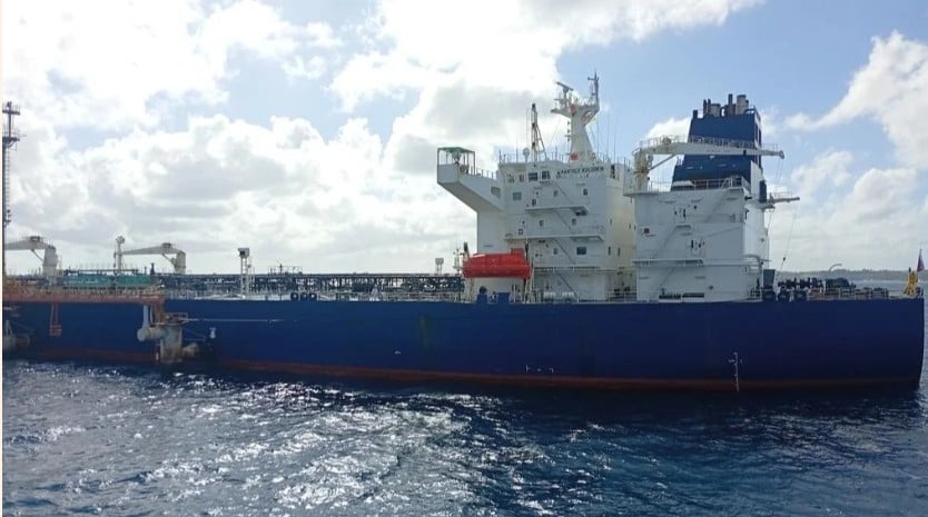 El petrolero ruso Anatoly Kolodkin en Cuba. 
