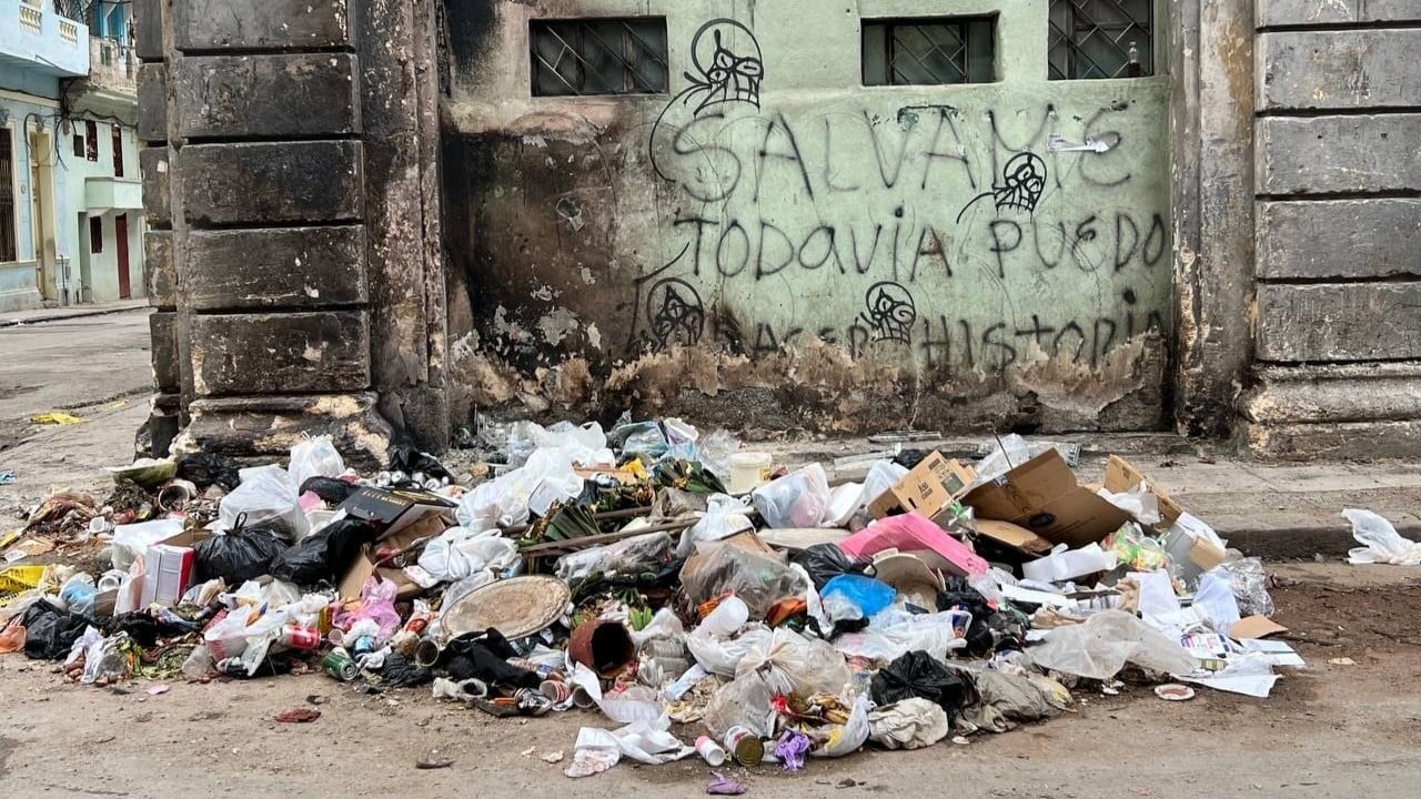 Una calle de La Habana.