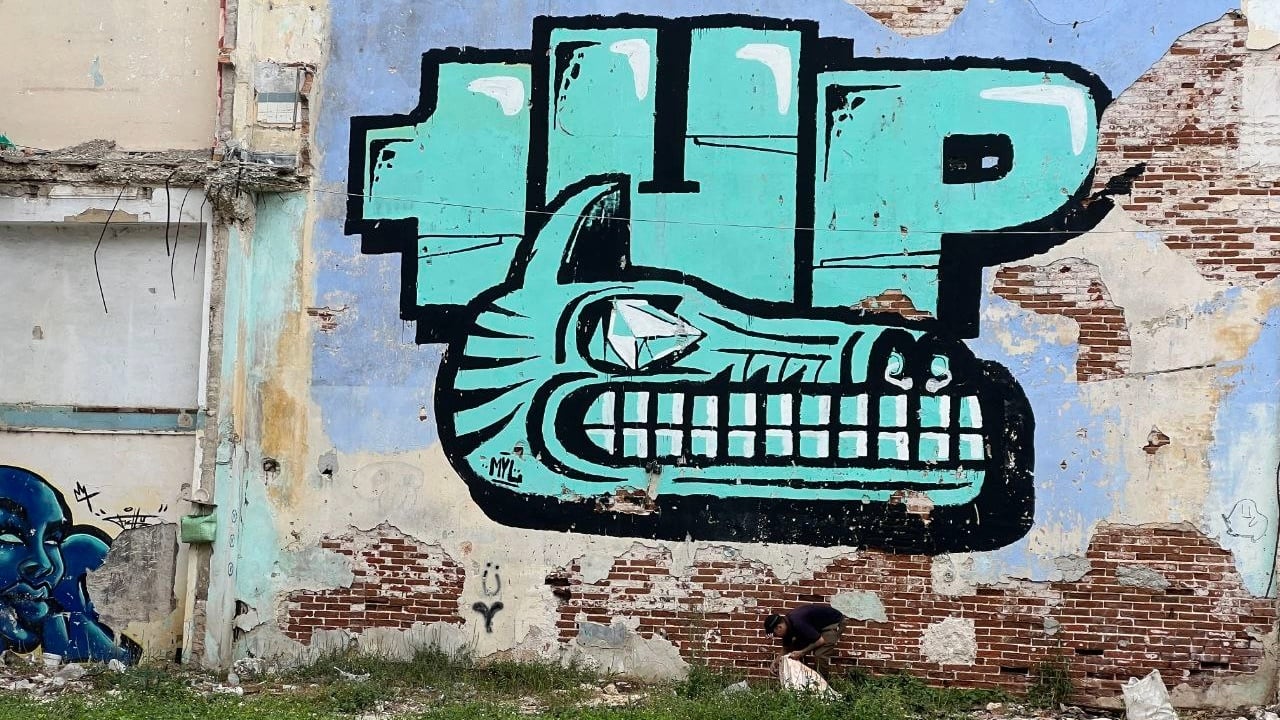 Grafiti en La Habana.