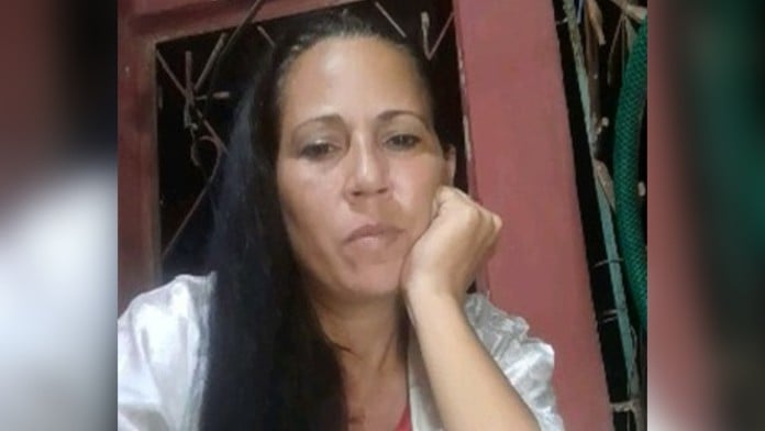 La cubana Lumey Guzmán.