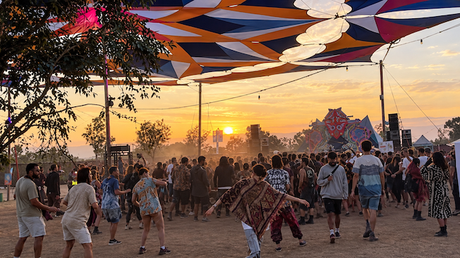 Festival Tribe of Nova, antes de la masacre.