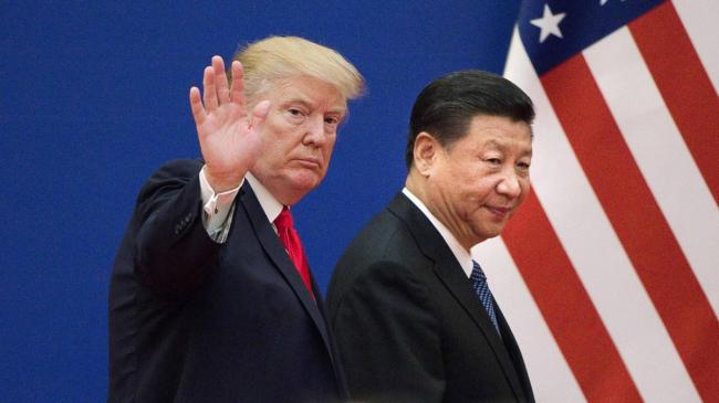 Los presidentes Donald Trump y Xi Jinping.