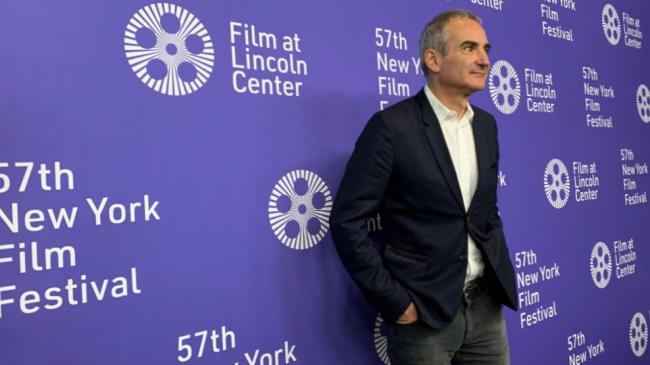 Oliver Assayas en el Festival de Cine de Nueva York.