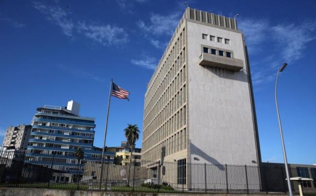 Embajada de EEUU en La Habana.