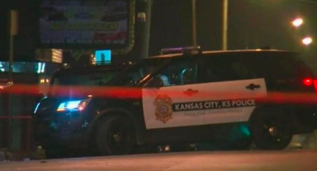 Una patrulla de la Policía de Kansas.