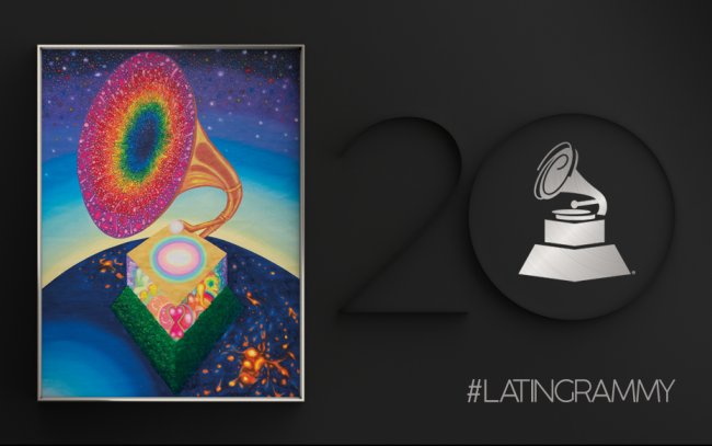 La obra de Alberto Lago representará los Grammy Latinos.