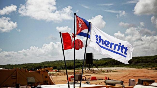 Explotación de minas en Cuba de la Sherritt.