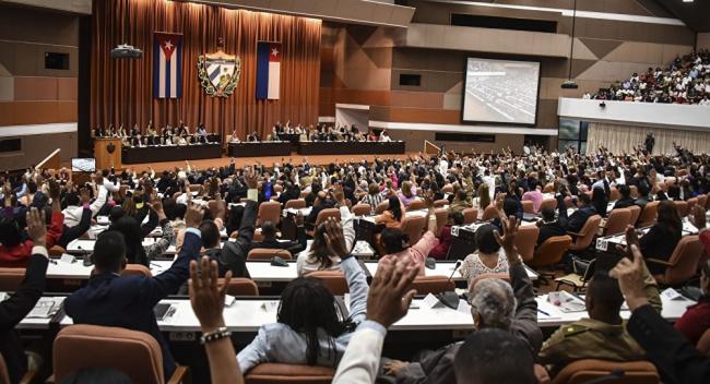 Parlamento cubano, en una de sus sesiones.