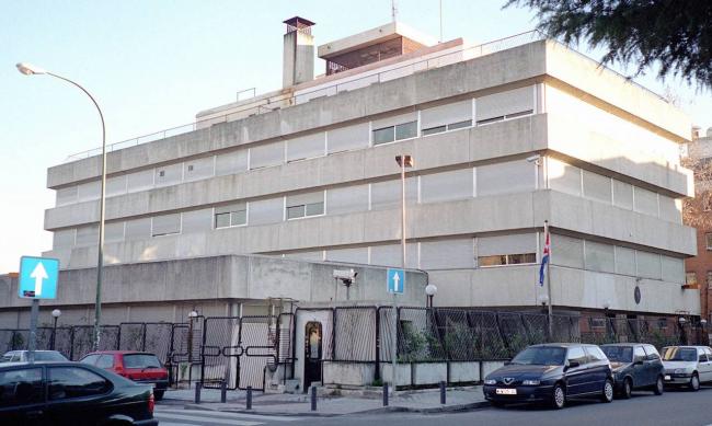 Embajada de Cuba en Madrid.