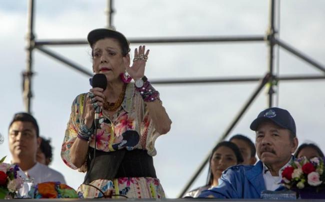 Rosario Murillo, vicepresidenta y primera dama de Nicaragua.