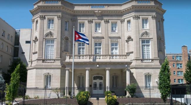 Embajada de Cuba en Estados Unidos.