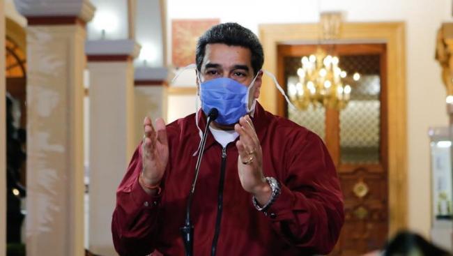 Nicolás Maduro anuncia el estado de alarma.
