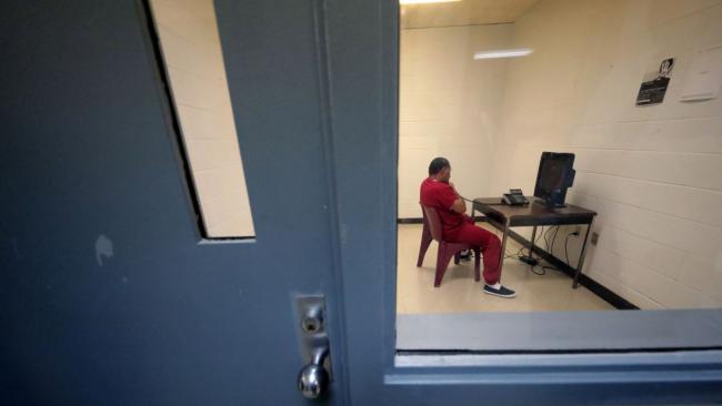 Un detenido en una cárcel de Luisiana.