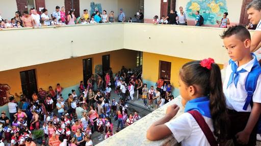 Escuela cubana.
