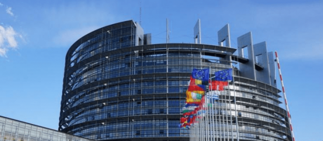 Sede de la Unión Europea, en Bruselas.