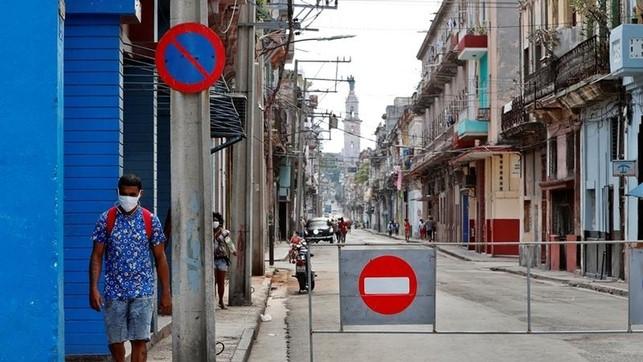 Restricciones de tránsito en La Habana debido al Covid-19.