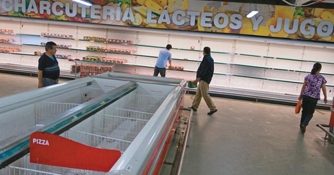 Mercado venezolano.