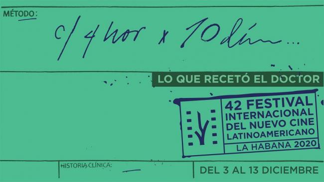 Cartel de la edición 42 del Festival de Cine de La Habana.