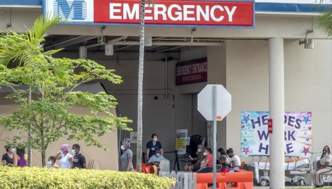 Urgencias de un hospital de Florida.