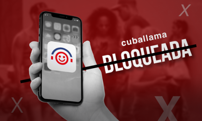 El Gobienro cubano bloquea el acceso a 'Cuballama'.