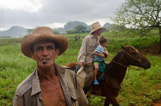 Campesinos cubanos. 