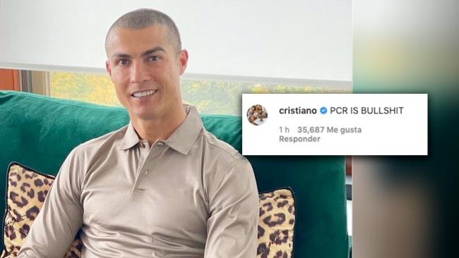 El comentario de Cristiano Ronaldo.