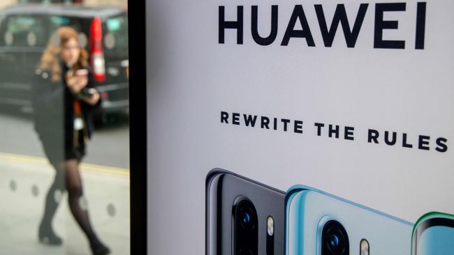 Anuncio público de Huawei.