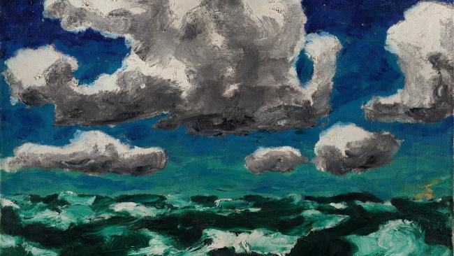 'Nubes de verano' de Emil Nolde.