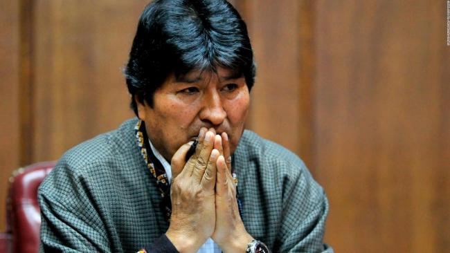 Evo Morales/AFP