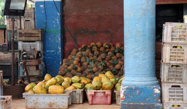 Agromercado en La Habana. 