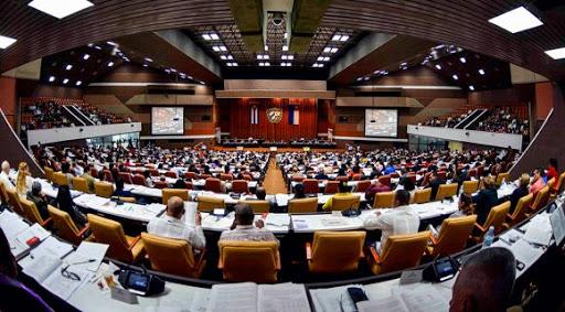 Sesión de la Asamblea Nacional del Poder Popular.