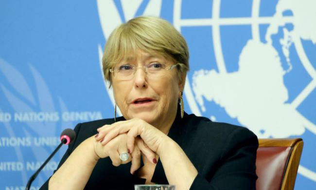 La Alta Comisionada para los Derechos Humanos de la ONU, Michelle Bachelet.