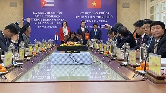 Sesión Intergubernamental Vietnam - Cuba.