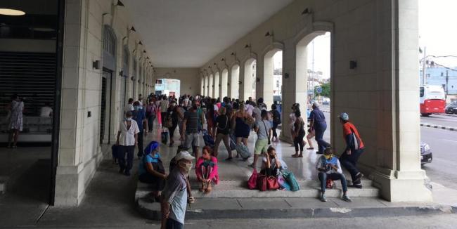 Mercado de Cuatro Caminos, en La Habana.