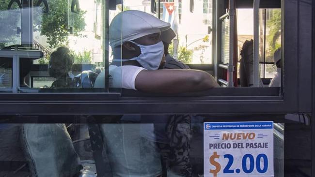 Los nuevos precios del transporte público en La Habana. 