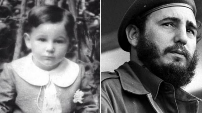 Imágenes de archivo de Fidel Castro. 