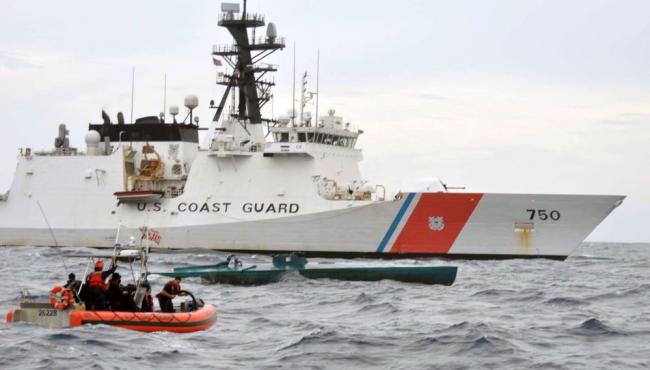 Embarcaciones de la Guardia Costera de EEUU.