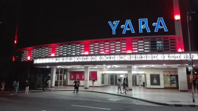 El cine Yara de La Habana. 